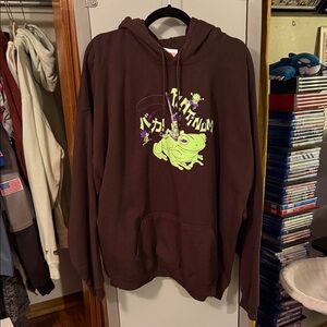 Platinum Baka Gon Fishin’ Brown Hoodie